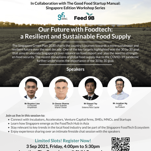 Our Future with Foodtech: a Resilient and Sustainable Food Supply